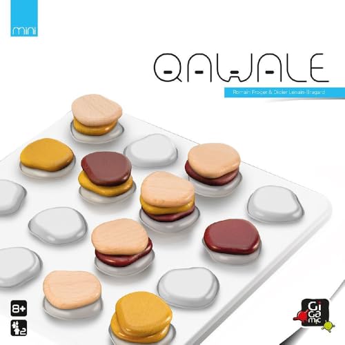 GIGAMIC QAWALE mini カワレ・ミニ  ボードゲーム テーブルゲーム 知育玩具 おもちゃ 子供 脳トレ フランス