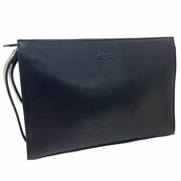 ダコタ ブラックレーベル セカンドバッグ アクソリオ クラッチバッグ レザー 革 ブラック 黒 Dakta BLA..