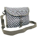 レスポートサック ショルダーバッグ スカイドット ナイロン ライトブルー 水色 グレー LESPORTSAC ドット 水玉 クロスボディー 斜め掛け バッグ バ...