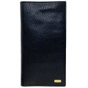 バリー 長財布 ロゴ 二つ折り長財布 レザー 革 ブラック 黒 BALLY ファスナー長財布 ロングウォレット ウォレット サイフ メンズ 紳士 男性【中古】(4)