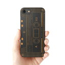 Case Yard【 ウッド iPhoneケース / Cassette カセット / iPhone6 iPhone7 iPhone7plus / ブラックウッド 】