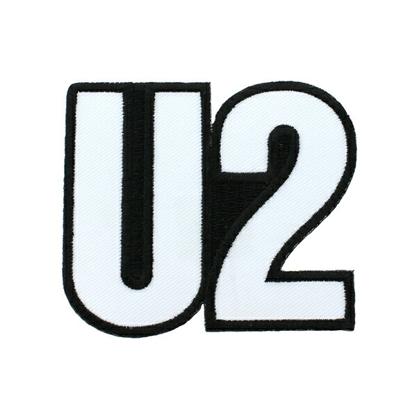 再入荷！ 【ワッペン ★アイロン アップリケ★ ロックバンド U2 ロゴ P-3264 】