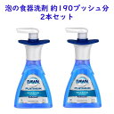 ☆2本セット☆ 食器洗い洗剤 ダウン ウルトラ プラチナム フォームタイプ フレッシュラピッドの香り 300mL Dawn