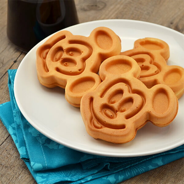ディズニー ミッキーマウス ワッフルメーカー ダブルフリップ キャラクター ワッフル 6枚焼き Disney 3