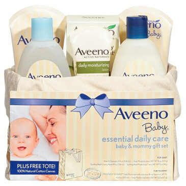 Aveeno【 アビーノ / ベイビー エッセンシャル デイリーケア ギフトセット / 敏感肌用 / 6点セット トートバッグ付き 】