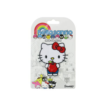 Loungefly × SANRIO【ラウンジフライ × サンリオ / ワッペン キティちゃんとリンゴ / マルチカラー 】