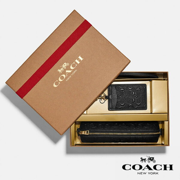 Ǹ1  ե ڥ󥱡  ID䡼 å CF467 IMBLK 쥶 ֥å COACH