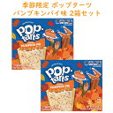 ☆ 2箱セット ☆ ペイストリー菓子 季節限定 ポップターツ フロスト パンプキンパイ味 1箱 12枚入り 20.3oz 576g Kellogg's ケロッグ ポップタルト Pop Tarts