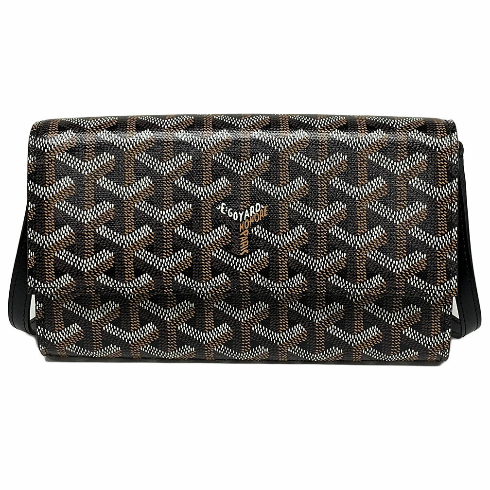 ショルダーバッグ ゴヤール バッグ GOYARD ショルダーバッグ VARENNE ヴァレンヌ ポーチ ウォレット 長財布 ブラック シルバー金具 新品