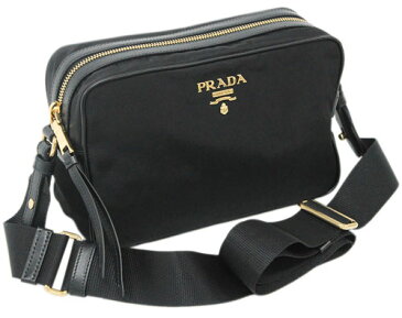 【母の日クーポン】【P5倍以上】プラダ バッグ 1BH089 PRADA ショルダーバッグ TESSUTO+SOFT CALF NERO ナイロン+ソフトカーフ ブラック アウトレット あす楽対応 キャッシュレスで5％還元！【5/4 9:59迄】