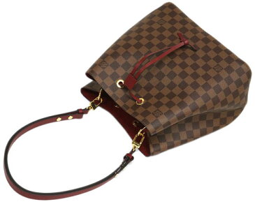 【スーパーセールP10倍〜】ルイヴィトン バッグ N40214 LOUIS VUITTON ヴィトン ダミエ・エベヌ LV ショルダーバッグ クロスボディ ネオノエ チェリーベリー キャッシュレスで5％還元！【要エントリー】【R2/6/11 2時迄】