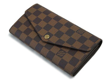 ルイヴィトン 財布 N63209 LOUIS VUITTON ヴィトン ダミエ LV 長財布 ファスナー長札 ポルトフォイユ・サラ 新型 専用箱付き キャッシュレスで5％還元！