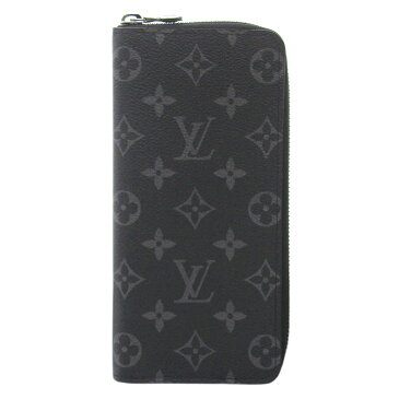 ルイヴィトン 財布 M62295 LOUIS VUITTON ヴィトン モノグラム・エクリプス LV メンズ ラウンドファスナー長財布 ジッピーウォレット・ヴェルティカル 新型 専用箱付き キャッシュレスで5％還元！