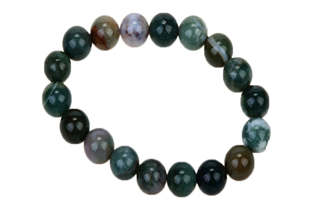 10MMインディアンアゲートブレス...