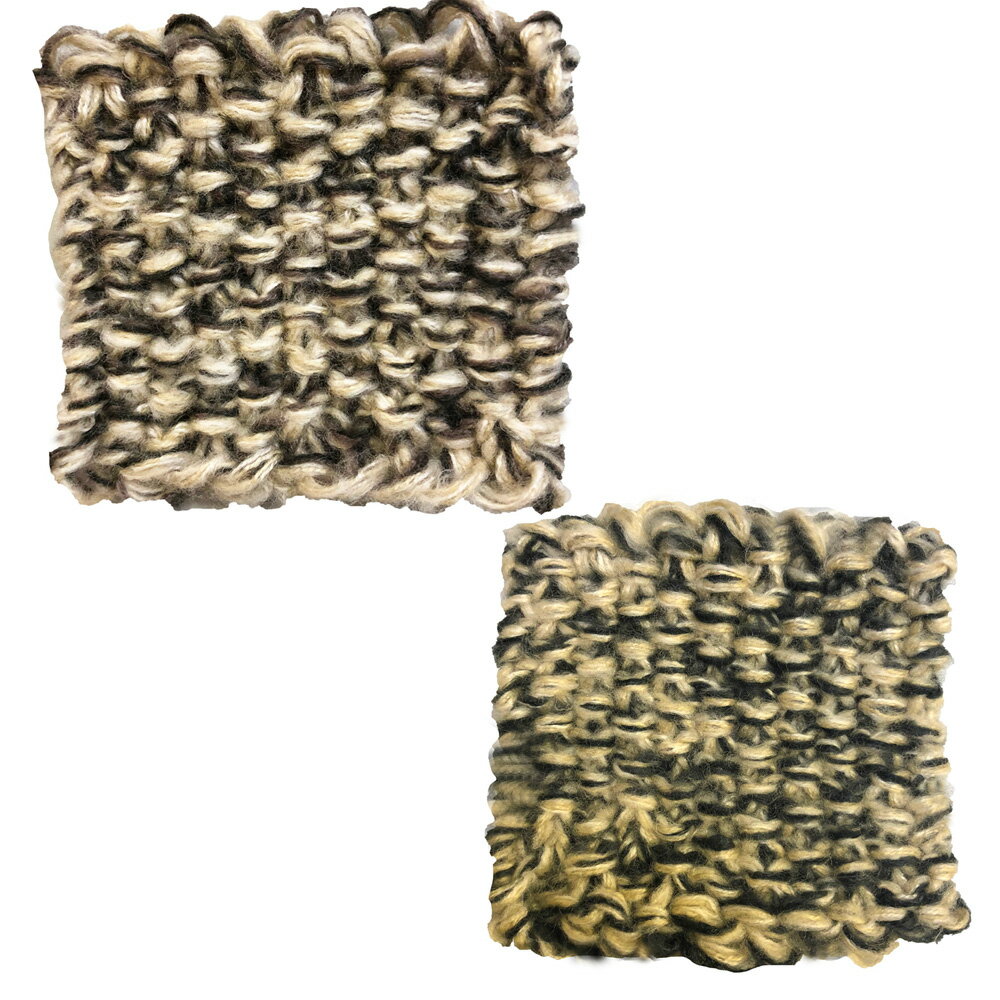 【送料無料 メール便】手編みコースター 鹿の子編み ハンドメイド 約10x10cm 雑貨