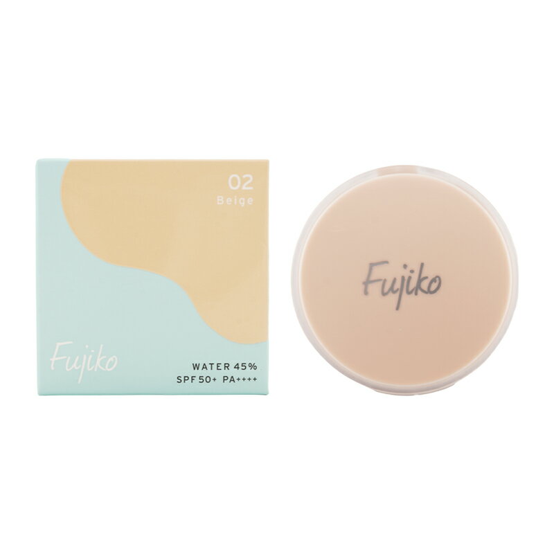 Fujiko フジコ お直しパクト 02ベージュ お直し クリーム 保湿 トーンアップ SPF50＋PA＋＋＋＋[ギフトラッピング対応]
