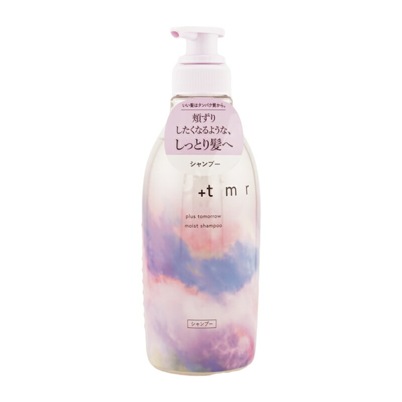 +tmr プラストゥモロー モイスト シャンプー 本体 470ml しっとり スイートフローラルの香