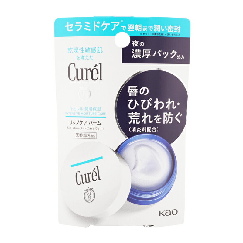 Curel キュレル リップケア バーム 4.2g 乾燥 ひび割れ 荒れ 無香料 無着色 アルコールフリー 医薬部外品 [ギフトラッピング対応]