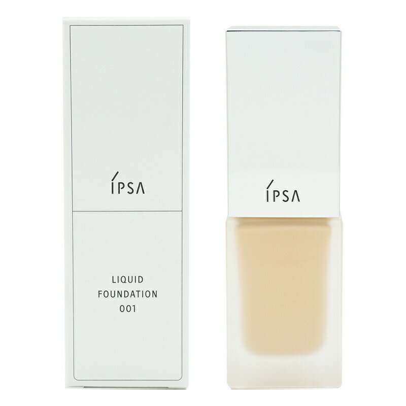 IPSA - IPSA イプサ リキッド ファウンデイションe 001 25mL SPF25 PA++ 透明感 保湿 シミ隠す 毛穴隠す[ギフトラッピング対応]
