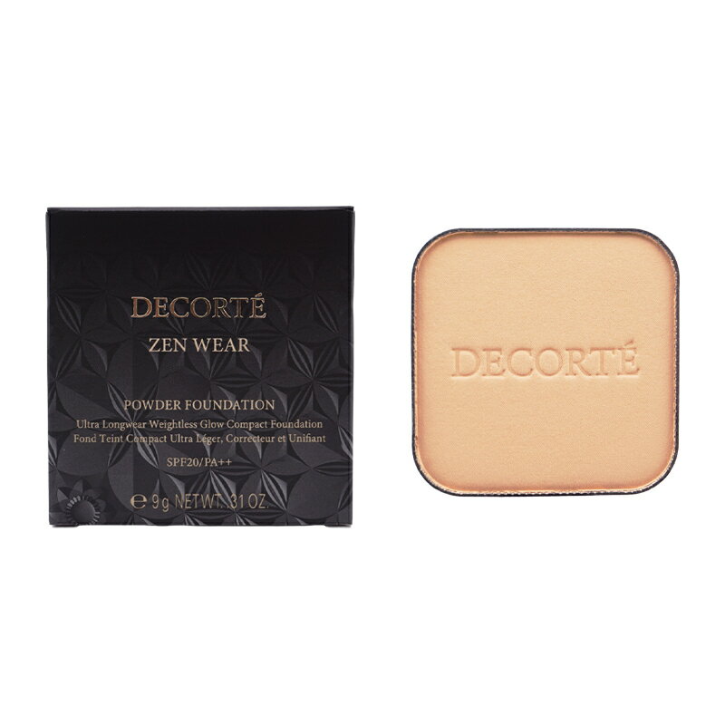 乐天商城 - COSME DECORTE コスメデコルテ ゼン ウェア パウダーファンデーション C24 9g SPF20 PA++ リフィル [ギフトラッピング対応]