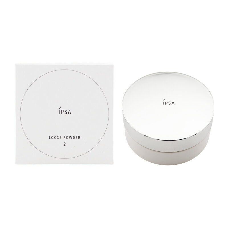 Rakuten - IPSA イプサ ルースパウダー 2 パフ付き 12g おしろいフェイスパウダー ツヤ べたつき テカリ ヨレ 毛穴 メイクアップ[ギフトラッピング対応]