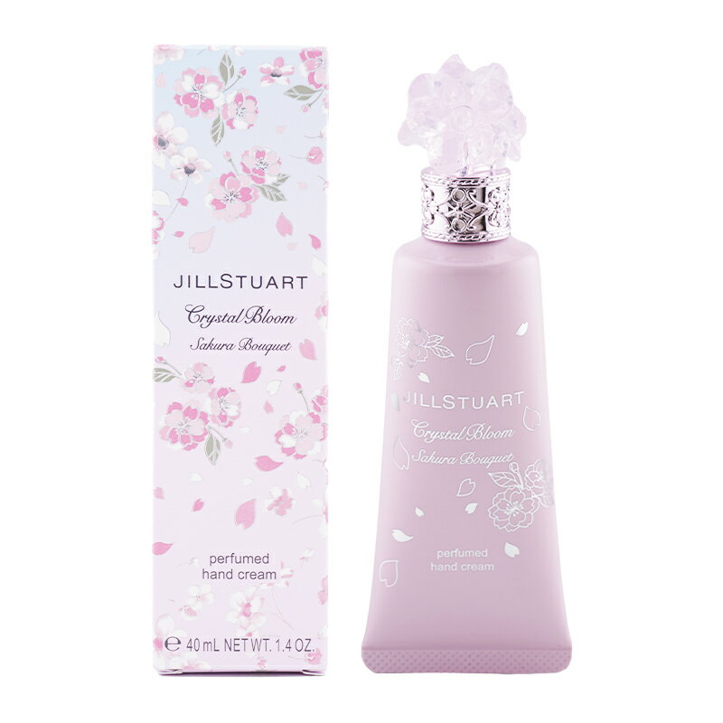 Rakuten - JILLSTUART ジルスチュアート クリスタルブルーム サクラブーケ パフュームド ハンドクリーム 40gハンドケア[ギフトラッピング対応]