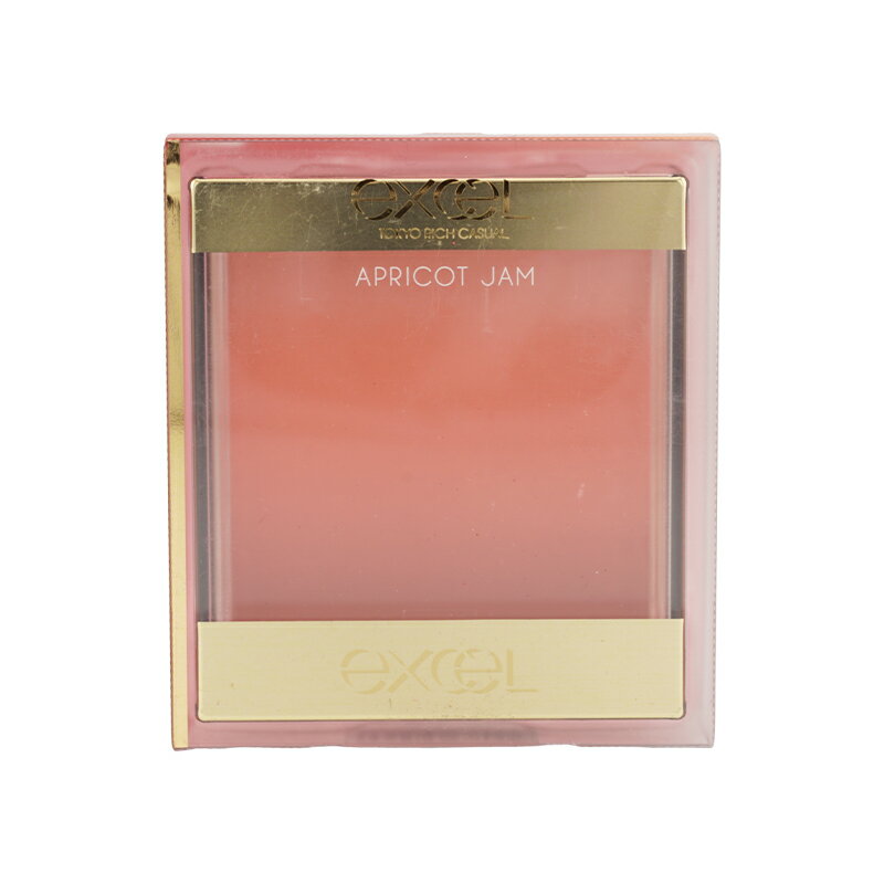 excel エクセル オーラティック ブラッシュ AB02 アプリコットジャム チーク ハイライトカラー グラデーション[ギフトラッピング対応]
