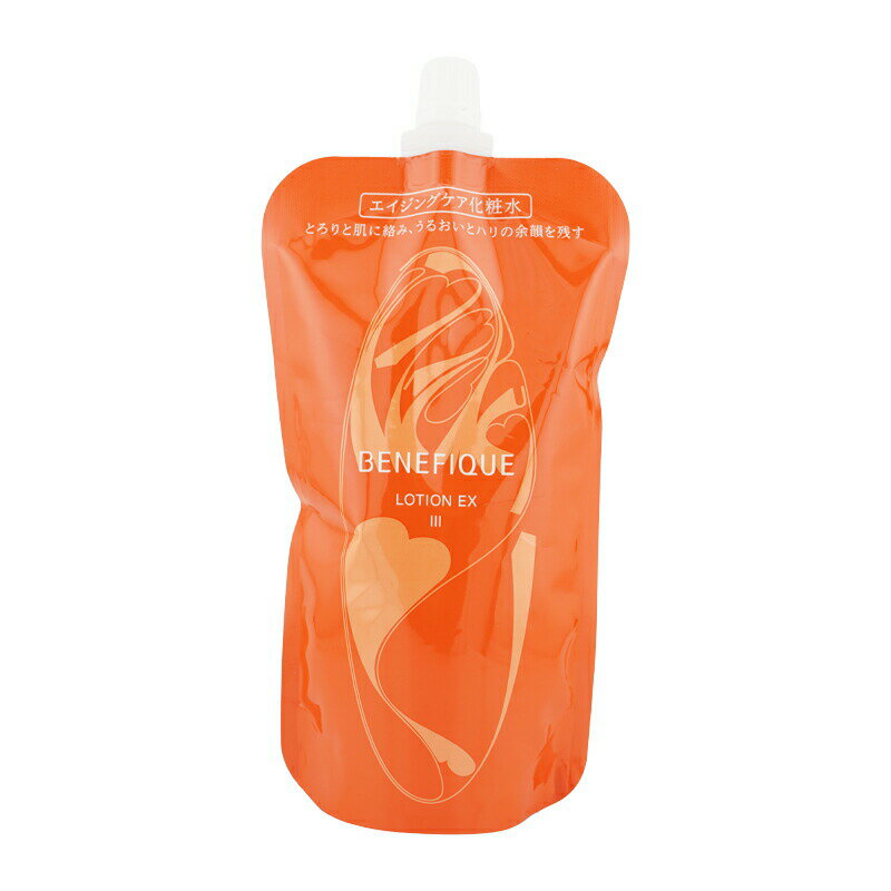 BENEFIQUE ベネフィーク ローションEX III 180mL レフィル 化粧水 乾燥 エイジングケア フローラルフルーティーの香り[ギフトラッピング対応]のサムネイル