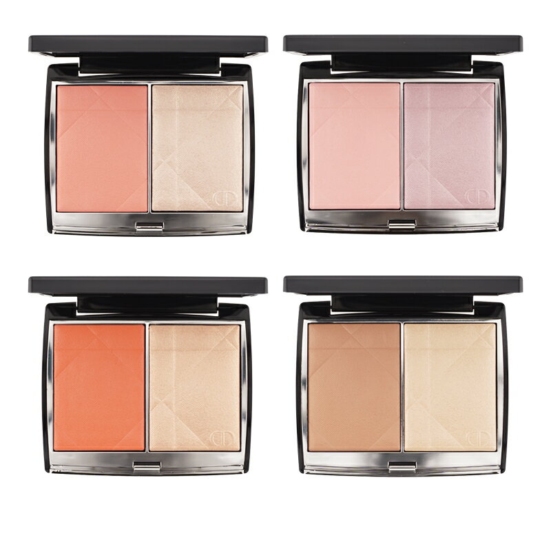 DIOR ディオール スキン ルージュ ブラッシュ カラー＆グロウ [4種類から選べる] 8g チーク ハイライト デュオ パレット [ギフトラッピング対応]のサムネイル