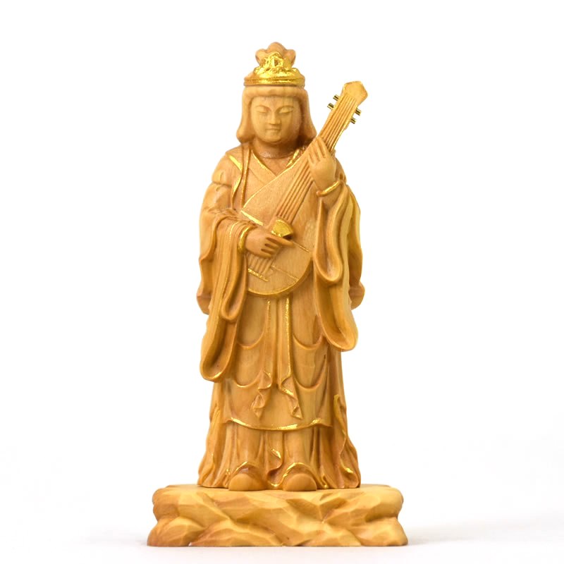 楽天市場】弁財天 像(素材(仏像)木)の通販 楽天市場】弁財天 像(素材(仏像)木)の通販