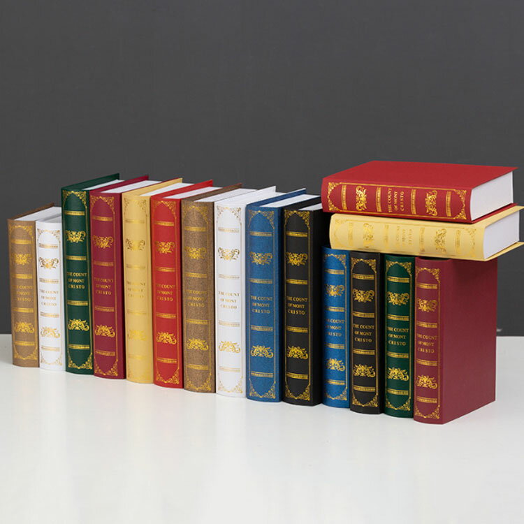 レトロ 模型 16冊セット アート 本 洋書 ブック 調 イミテーション ダミー フェイク book アンティーク 飾り ディスプレイ 本