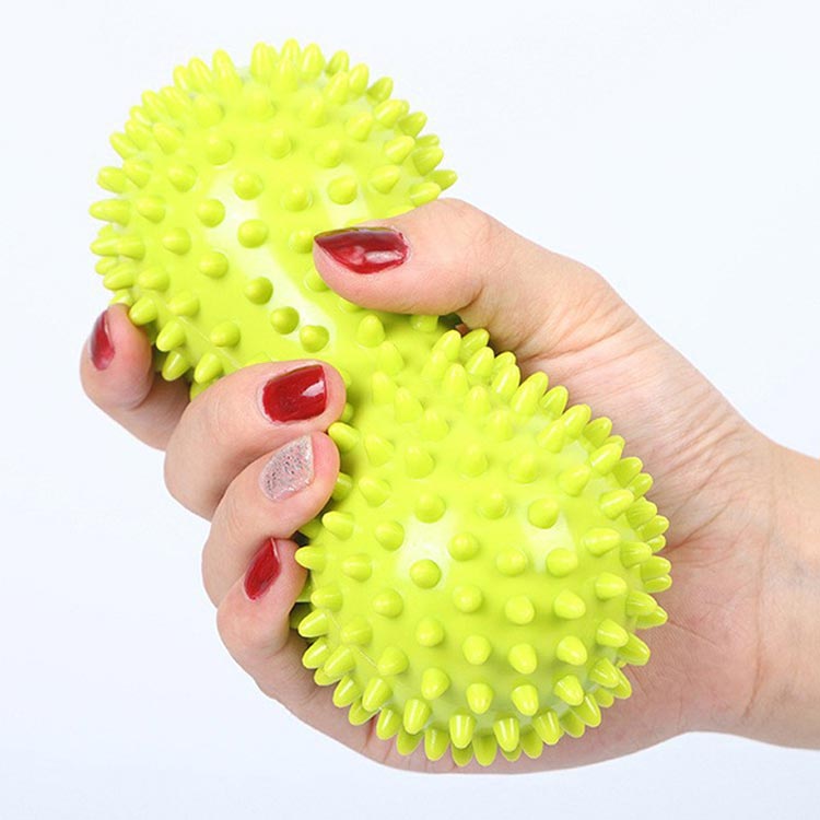 ストレッチボール 筋膜リリース エクササイズボール 2個ツインボール トリガーポイント 足裏 ひょうたん型 手のひら 掌 肩 首 マッサージボール ふくらはぎ 足裏のマッサージに 脚 背中 肩 腰 ふくらはぎ 腰