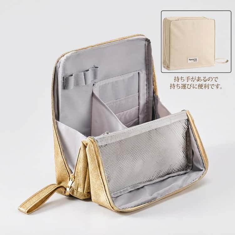 文具収納 リモートワーク 収納 筆入れ 立つ ツール 仕切り ペンケース ペンスタンド 学生 ガジェットポーチ 大容量 ツールペンスタンド ふでばこ 自立 社会人 文房具ポーチ 小物入れ kaiunshop1-10064299 開運ショップ サンプル画像2