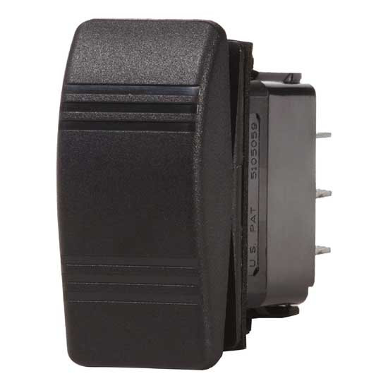 防水ロッカースイッチ　SPST　（ON）-OFF-（ON）