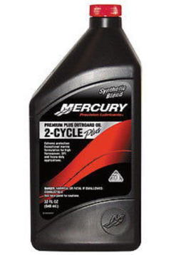 MERCURY　マーキュリー純正　2ストローク船外機用オイル　プレミアム　946ml92-858021K01