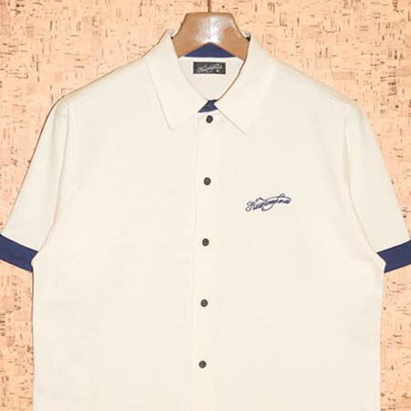 Rakuten - 9MICROPHONES ［ナインマイクロフォンズ］ 半袖シャツ126-22092 JERSEY SHIRT