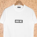 9MICROPHONES ［ナインマイクロフォンズ］ Tシャツ122-40221 9MC BOX LOGO S/S