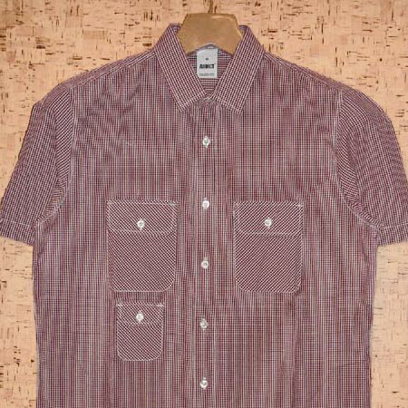 ADDICT mAfBNgn@VcADM13902 NORTHERN SHIRT-MICRO GINGHAM-