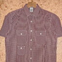 ADDICT mAfBNgn@VcADM13902 NORTHERN SHIRT-MICRO GINGHAM-