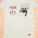 ANIMALIA ［アニマリア］ TシャツAN17U-TE12 FUCK OFF RAIDER