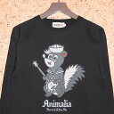 ANIMALIA mAj}An T@AN23A-CS03 3/4 SLEEVE CUT SEW - BANJO SKUNK