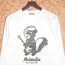 ANIMALIA mAj}An T@AN23A-CS03 3/4 SLEEVE CUT SEW - BANJO SKUNK