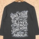 ANIMALIA mAj}An TAN20SP-TE03 -THEME- 3/4 SLEEVE TEE