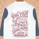 ANIMALIA mAj}An TAN20SP-TE03 -THEME- 3/4 SLEEVE TEE