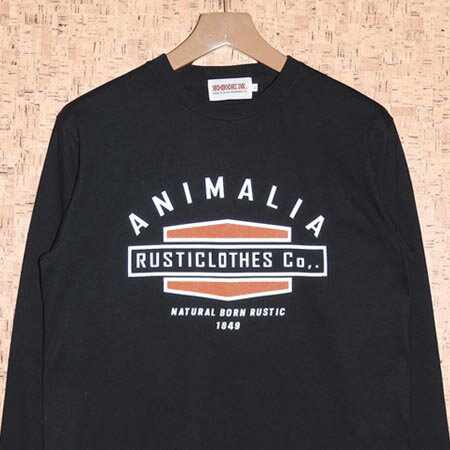 ANIMALIA ［アニマリア］ ロンTAN20A-TE05 "NATURAL BORN RUSTIC" L/S TEE