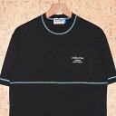 DOUBLE STEAL m_uXeB[n TVc991-17002 STITCH COLOR TEE