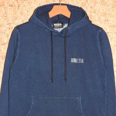 DOUBLE STEAL ［ダブルスティール］ パーカー964-64253 WASH DENIM SWEAT PARKA