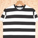 DOUBLE STEAL m_uXeB[n TVc963-14057 BORDER TEE