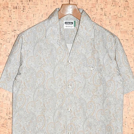 Rakuten - DOUBLE STEAL ［ダブルスティール］ 半袖シャツ702-35013 PAISLEY OPEN SHIRT