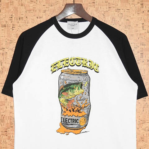 ELECTRIC ［エレクトリック］ TシャツBEER CAN RAGLAN S/S TEE